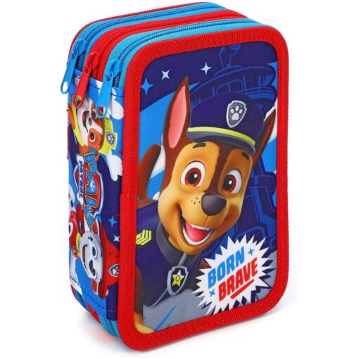 Paw Patrol 45 Piece 3 Tier Filled Pencil Case