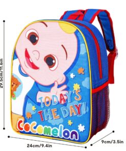 27164 cocomelon kids backpack dimensions