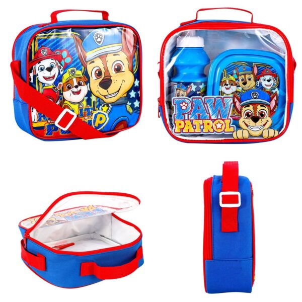 Paw Patrol Kids 3 Piece Lunch Bag Set - Image 4