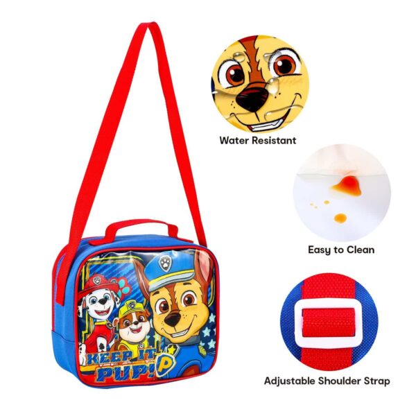 Paw Patrol Kids 3 Piece Lunch Bag Set - Image 5