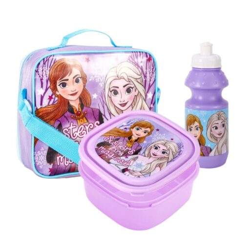 Frozen Girls 3 Piece Lunch Bag Set