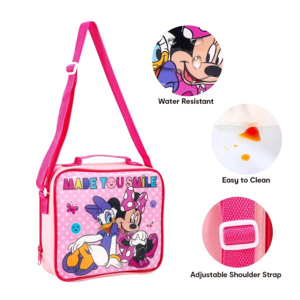 Minnie Mouse Kids 3 Piece Lunch Bag Set - Image 5