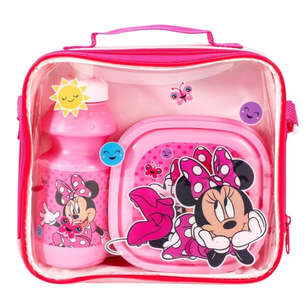 Minnie Mouse Kids 3 Piece Lunch Bag Set - Image 4