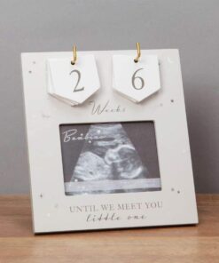 Alternative view of Baby Scan Arrival Countdown Photo Frame