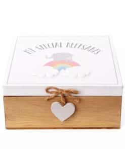 Alternative view of Petit Cheri Rainbow Keepsake Box