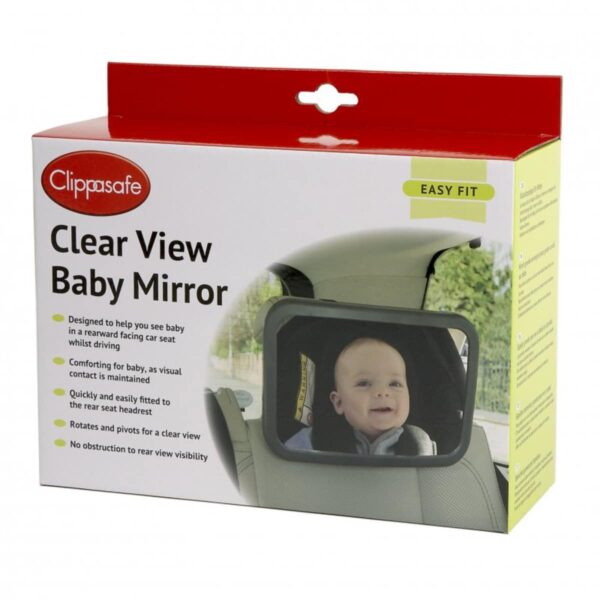 Clippasafe Clear View Baby Mirror