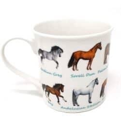 JDLP92880 horses ceramic mug3