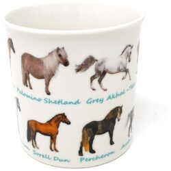 JDLP92880 horses ceramic mug4