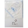 L1037 dino baby hooded towel