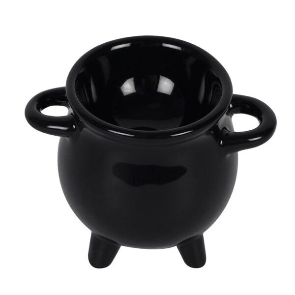 Cauldron Egg Cup With Broom Spoon - Image 4