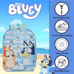 WL04765 bluey kids backpack features