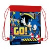 Sonic The Hedgehog Drawstring Gym String Bag