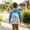 Lifestyle Bluey Drawstring Gym Bag