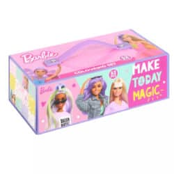 211752CS barbie 52 piece colouring set box