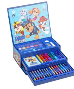 Paw Patrol 52 Piece Colouring Case Tool Box