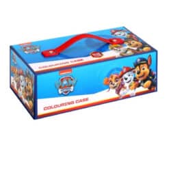 211893CS paw patrol 52 piece colouring set box