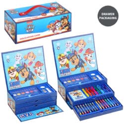 211893CS paw patrol 52 piece colouring set drawer packaging