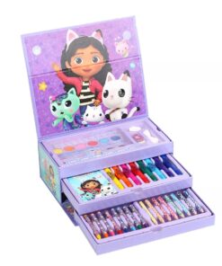 Gabby's Dollhouse 52 Piece Colouring Case Tool Box