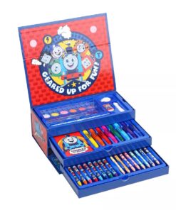 Thomas The Tank Engine 52 Piece Colouring Case Tool Box