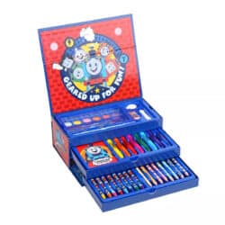 Thomas The Tank Engine 52 Piece Colouring Case Tool Box