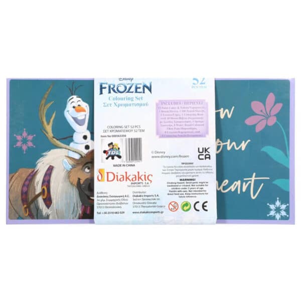 Frozen 52 Piece Colouring Case Tool Box - Image 5