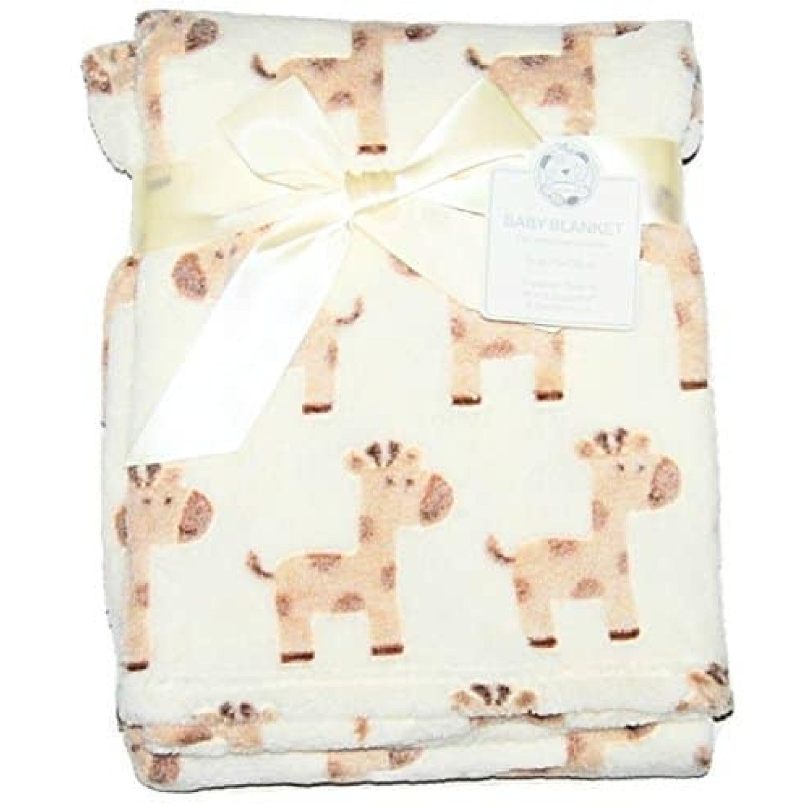 Giraffe Soft Fleece Baby Blanket