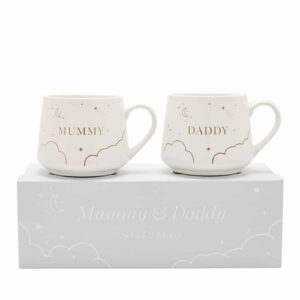 Bambino Mummy And Daddy Set Of 2 Mugs
