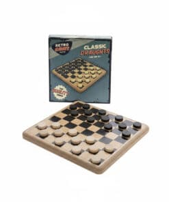 Alternative view of Classic Draughts Retro Board Game