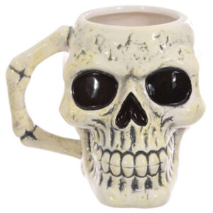 Ancient Skull Head Shaped Mug
