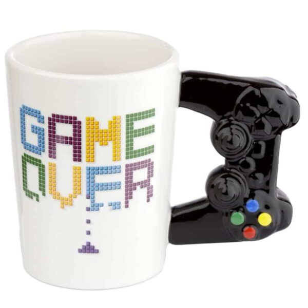 Game Over Gaming Mug With Controller Handle