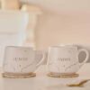 Bambino Mummy And Daddy Set Of 2 Mugs