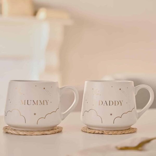 Bambino Mummy And Daddy Set Of 2 Mugs