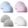 Cotton Baby Beanie Hat Pack Of 2