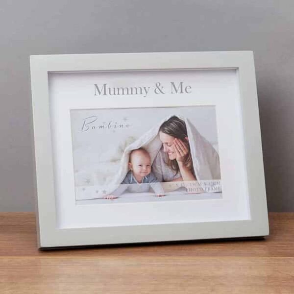 Bambino Mummy & Me Photo Frame 6" x 4" In Lidded Gift Box