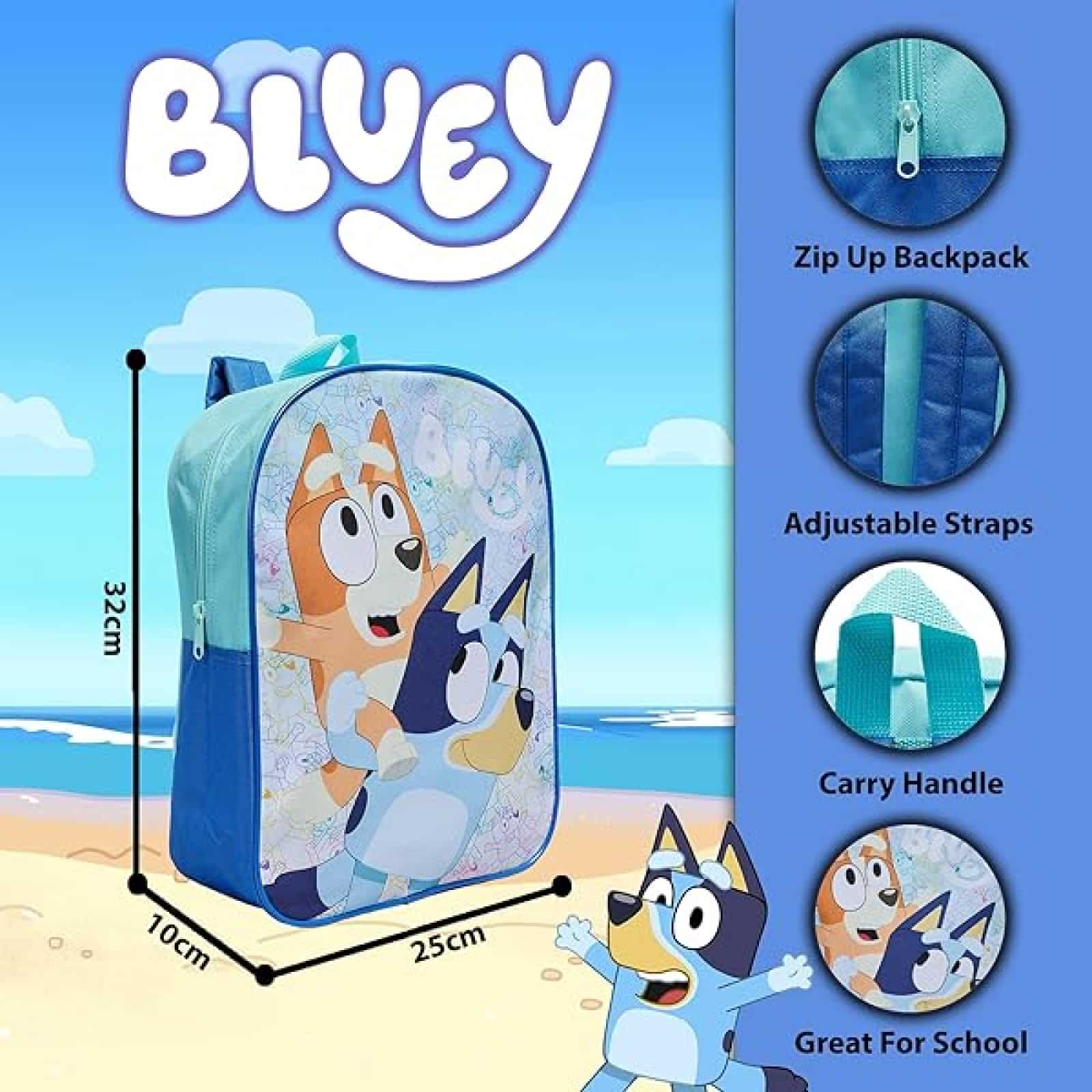 Bluey Premium Kids Backpack - Image 6