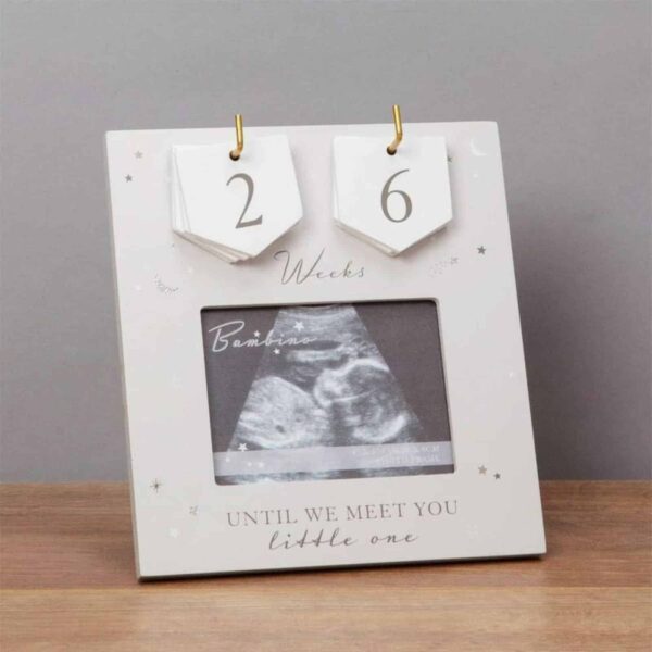 Baby Scan Arrival Countdown Photo Frame
