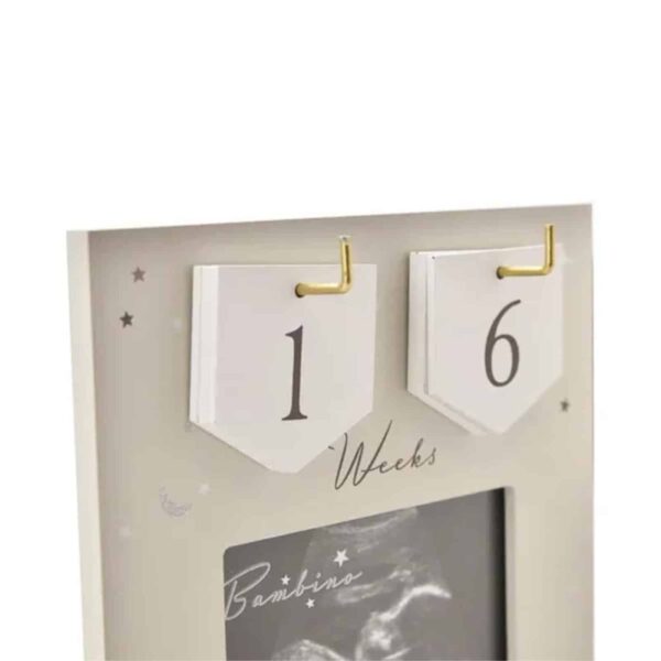 Baby Scan Arrival Countdown Photo Frame