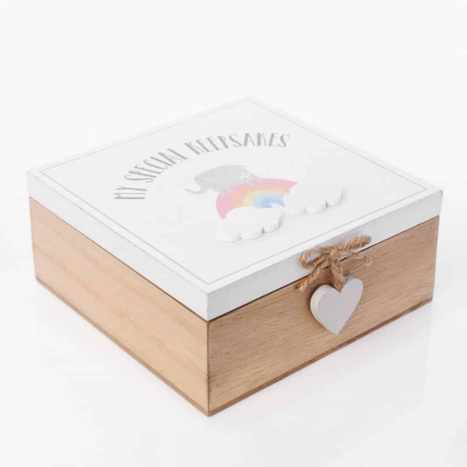 Petit Cheri Rainbow Keepsake Box