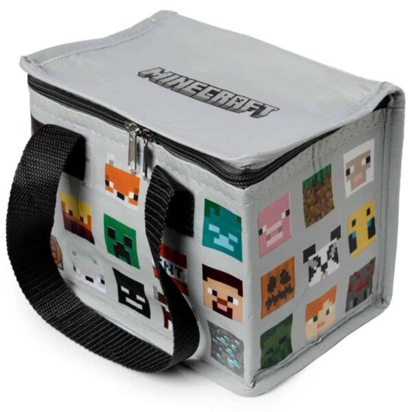 Minecraft Faces Lunch Bag