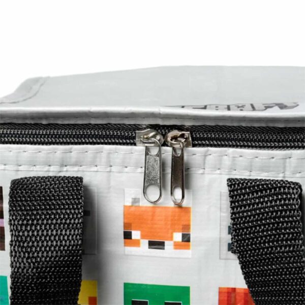 Minecraft Faces Lunch Bag