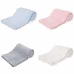 Textured Baby Waffle Blanket