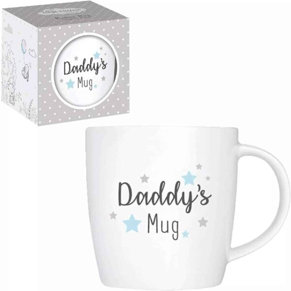 Hugs & Kisses Mummy & Daddy Set Of 2 Mugs