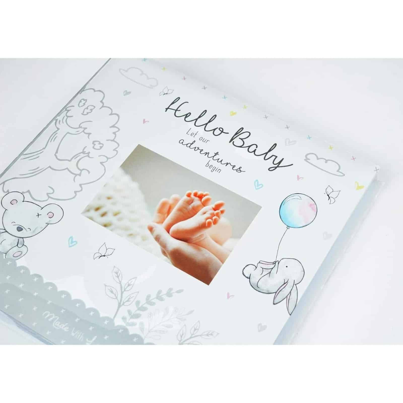 Hugs & Kisses Hello Baby Photo Album - Image 2