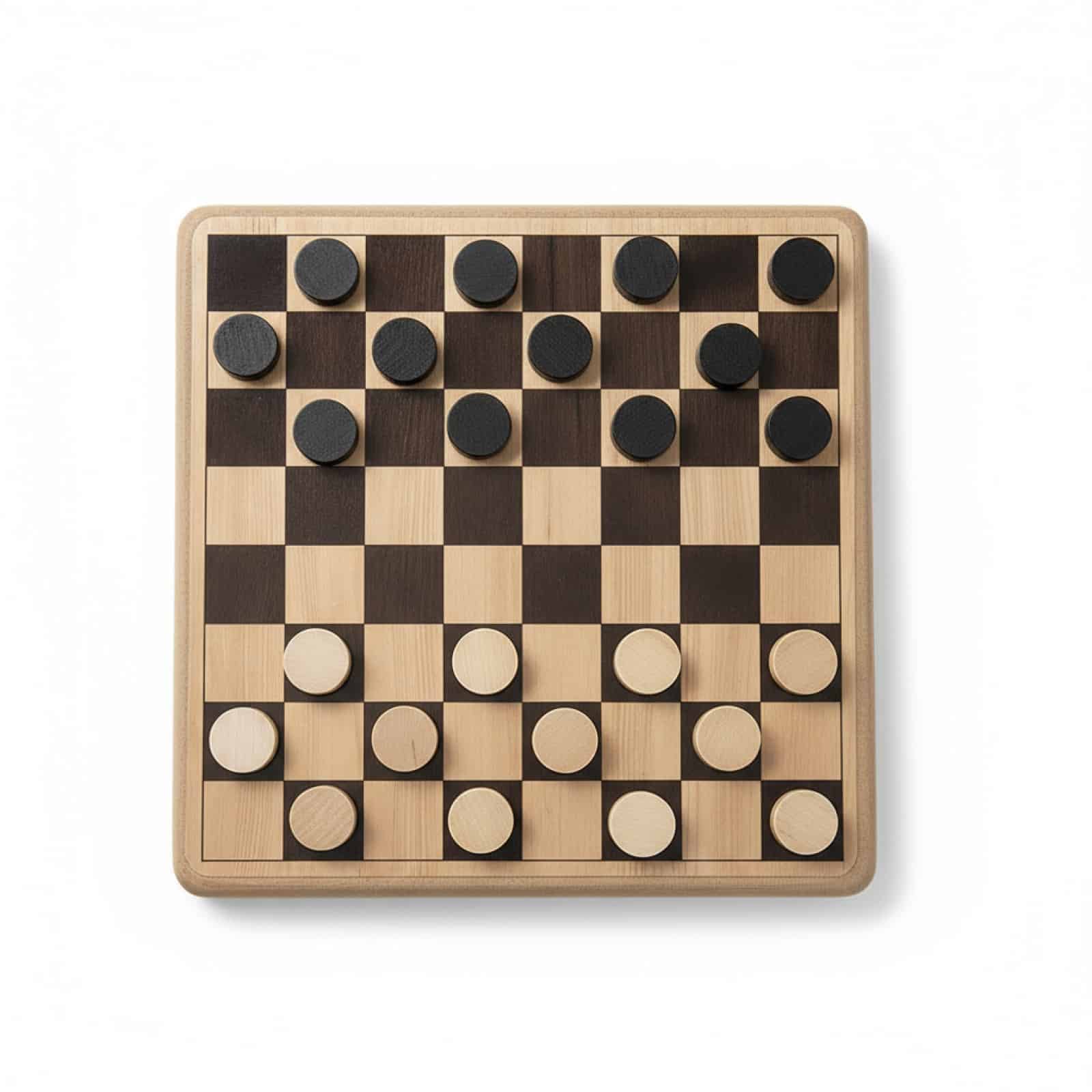 Classic Draughts Retro Board Game - Image 4