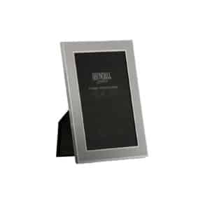 Shudehill Plain Satin Silver Classic Photo Frame 3 x 5"