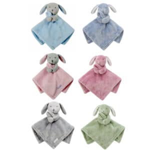 Baby Town Plush Bunny Baby Comforter