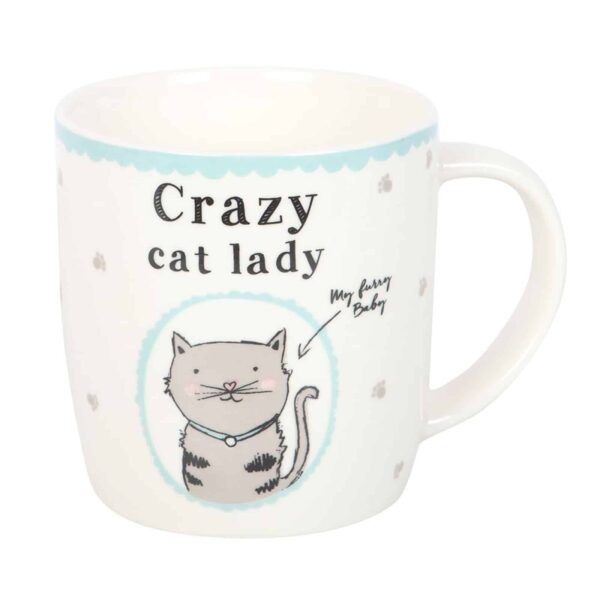 Crazy Cat Lady Bone China Mug
