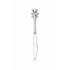 Silver Plated Knife Fork Spoon Set With Teddy Top