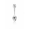 Silver Plated Knife Fork Spoon Set With Teddy Top