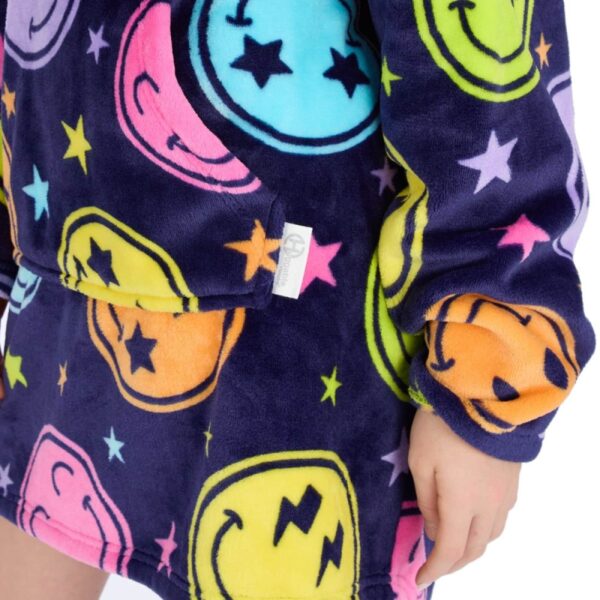 Smiley Kids Plush Oversized Huggable Hoodie